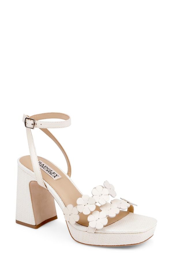 バッドグレイミッシカ レディース シューズ ヒール プラットフォーム サンダル アンクル Badgley Mischka Collection Waverly Ankle Straplatform S