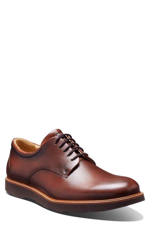サミュエルフドバード メンズ シューズ オックスフォード Samuel Hubbard Founder Oxford Cognac Leather