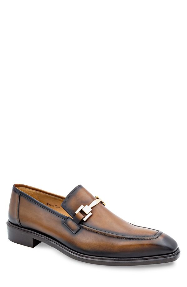メズラン メンズ シューズ ローファー Mezlan Barsotti Bit Loafer Chocolate チョコレート