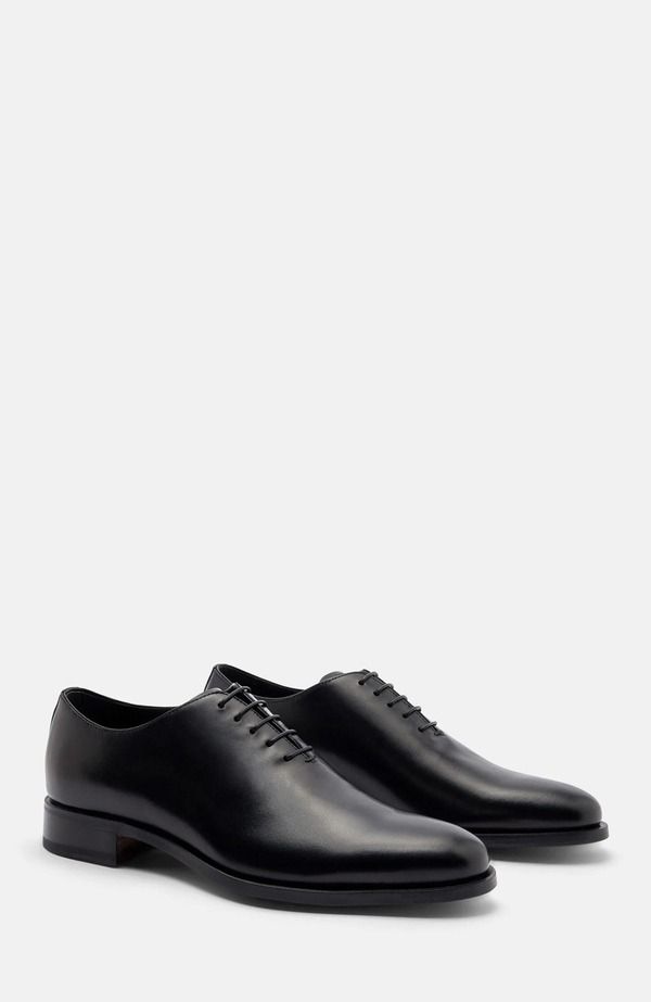 スカロッソ メンズ シューズ オックスフォード SCAROSSO Ignazioxfords Black Calf ブラック