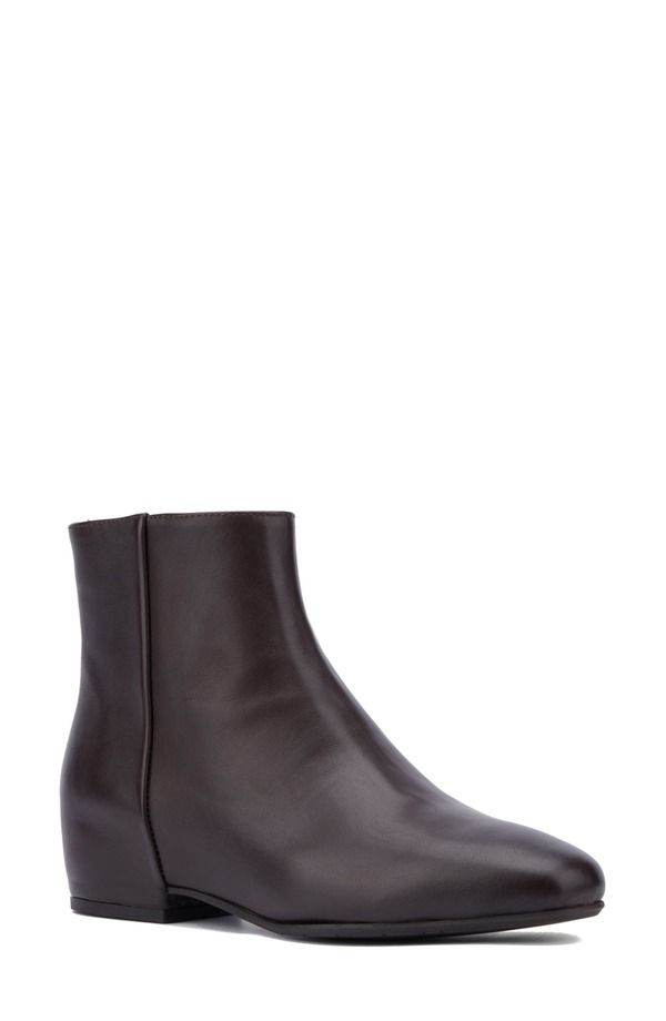アクアタリア レディース シューズ ブーツ・レインブーツ Aquatalia Ulyssa Weatherproof Bootie Dark Brown ブラウン