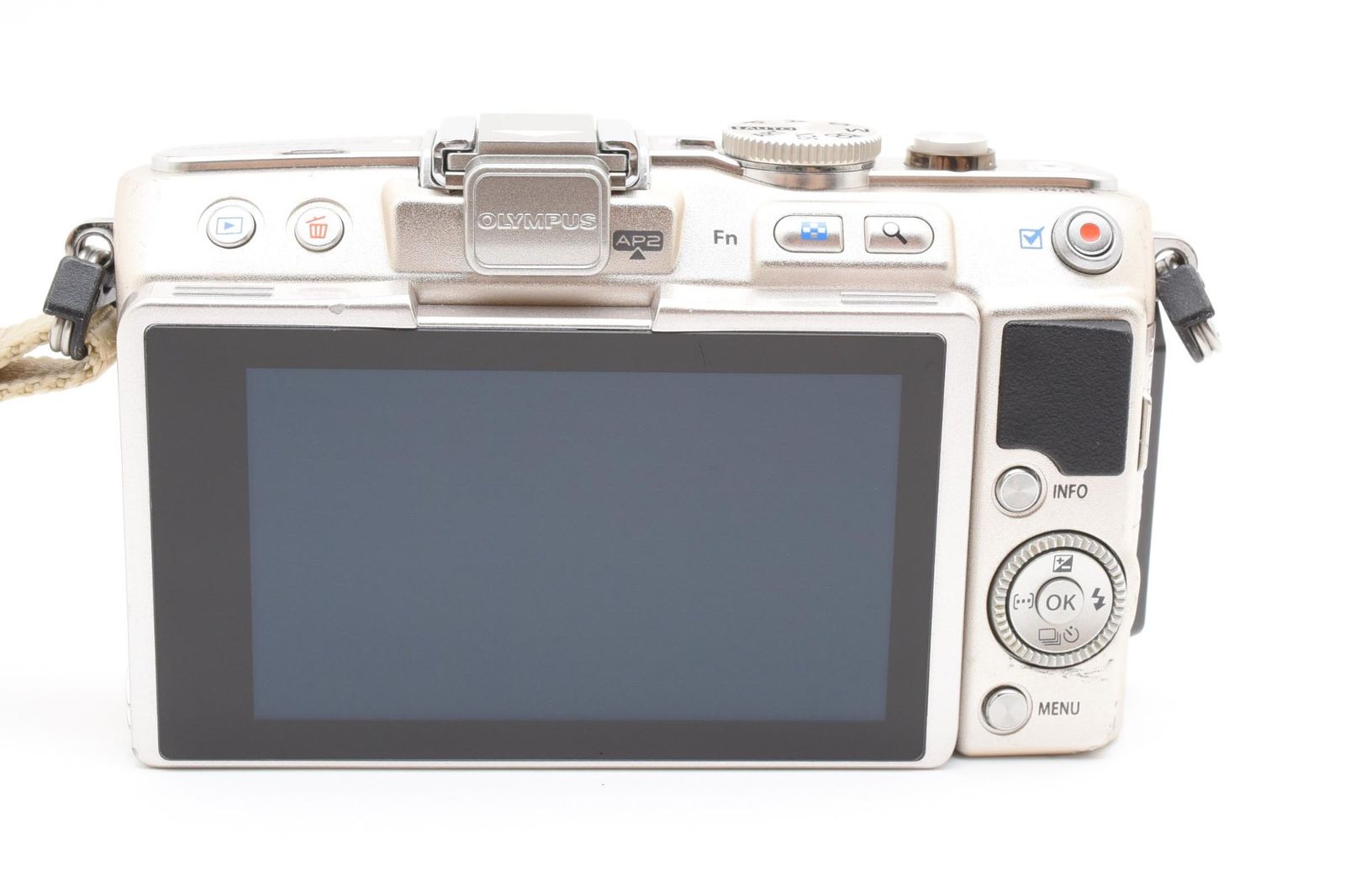 実用品 箱あり Olympus オリンパス PEN Lite E-PL6 シルバー ボディ