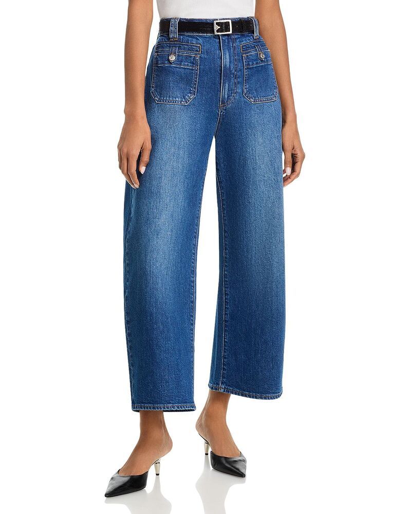 ペイジ レディース ボトムス デニムパンツ アンクル ジーンズ PAIGE Arellia High Rise Barrel Ankle Jeans in Paradox