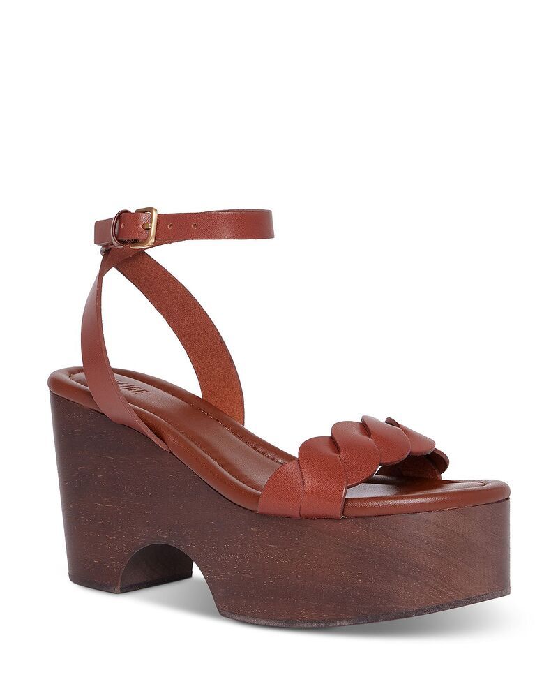 ペイジ レディース シューズ サンダル プラットフォーム PAIGE Womens Romy Platform Sandals Whisky