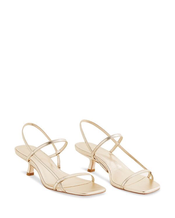 リフォーメーション レディース シューズ サンダル Reformation Womenserenity Bare Sandals Gold ゴールド