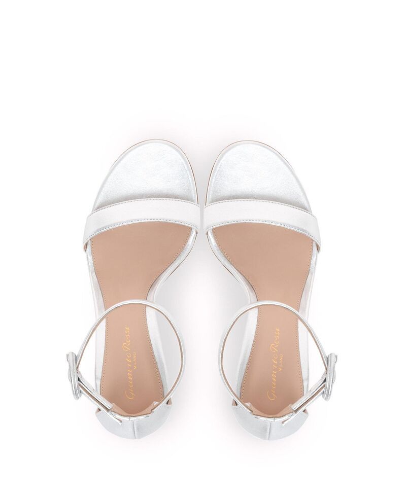 ジャンヴィト ロッシ レディース シューズ サンダル Gianvito Rossi Womens Portofino 85 Sandalsilver Nappa Leather シルバー ジャンヴィト ロッシ レディース シューズ サンダル Gianvito Rossi Womens Portofino 85 Sandalsilver Nappa Leather シルバー