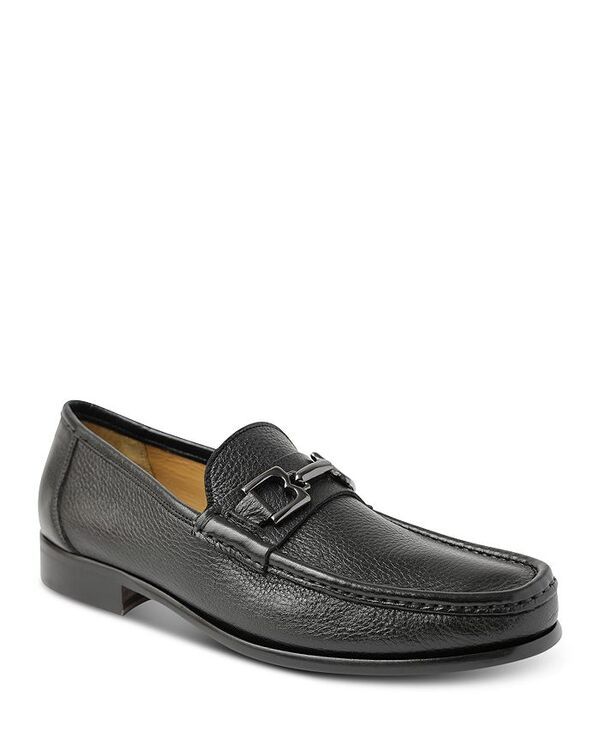 ブルーノマグリ メンズ シューズ スリッポン・ローファー ローファー Bruno Magli Mens Trieste Slip On Moc Toe Loafers Black ブラック