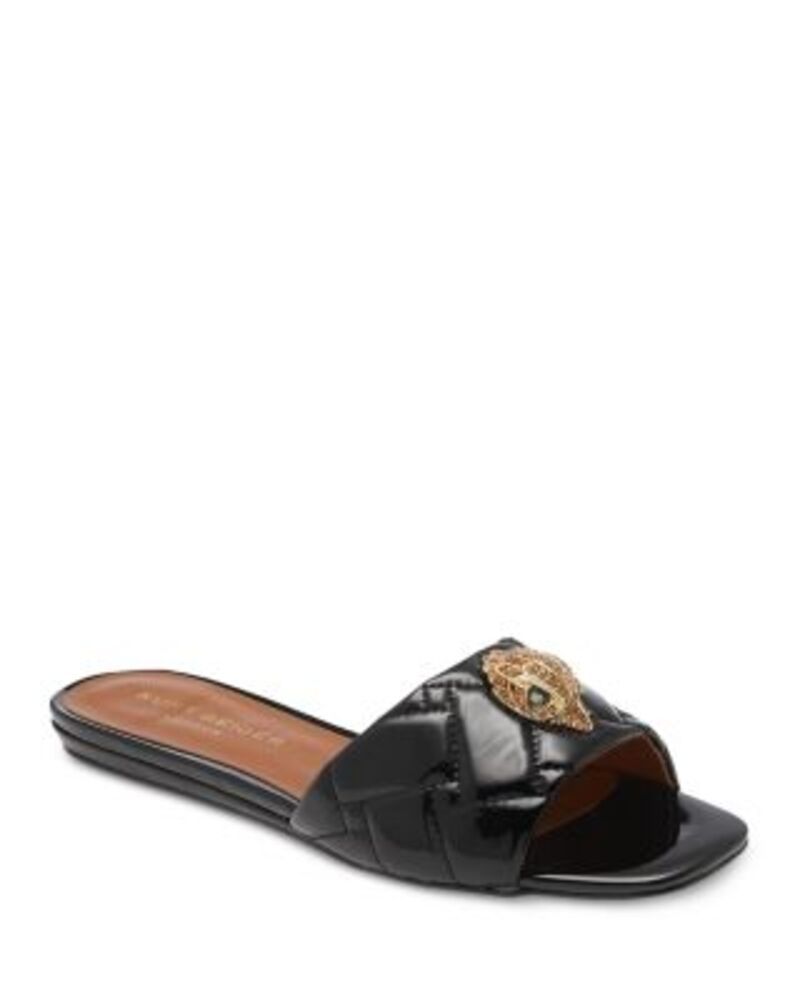 カートジェイガーロンドン レディース シューズ サンダル KURT GEIGER LONDON Womens Kensington Slide Sandals Black ブラック