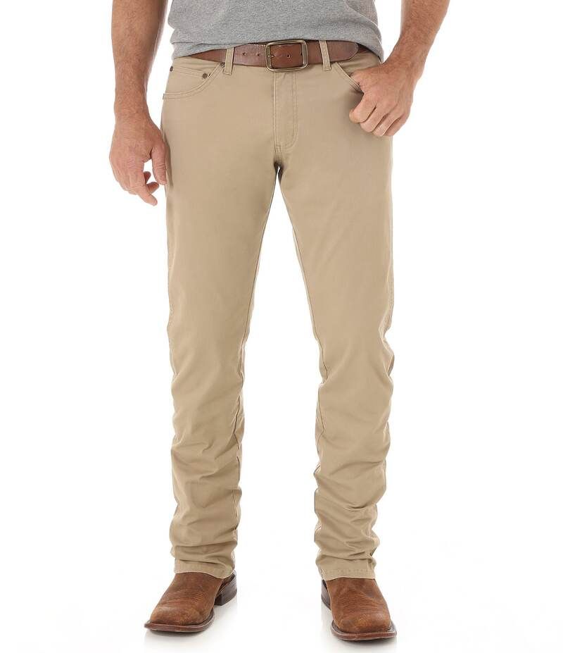 ラングラー メンズ ボトムス カジュアルパンツ スリムフィット ストレート パンツ WranglerR RetroR Slim Fit Straight Leg Twill Pants Fawn