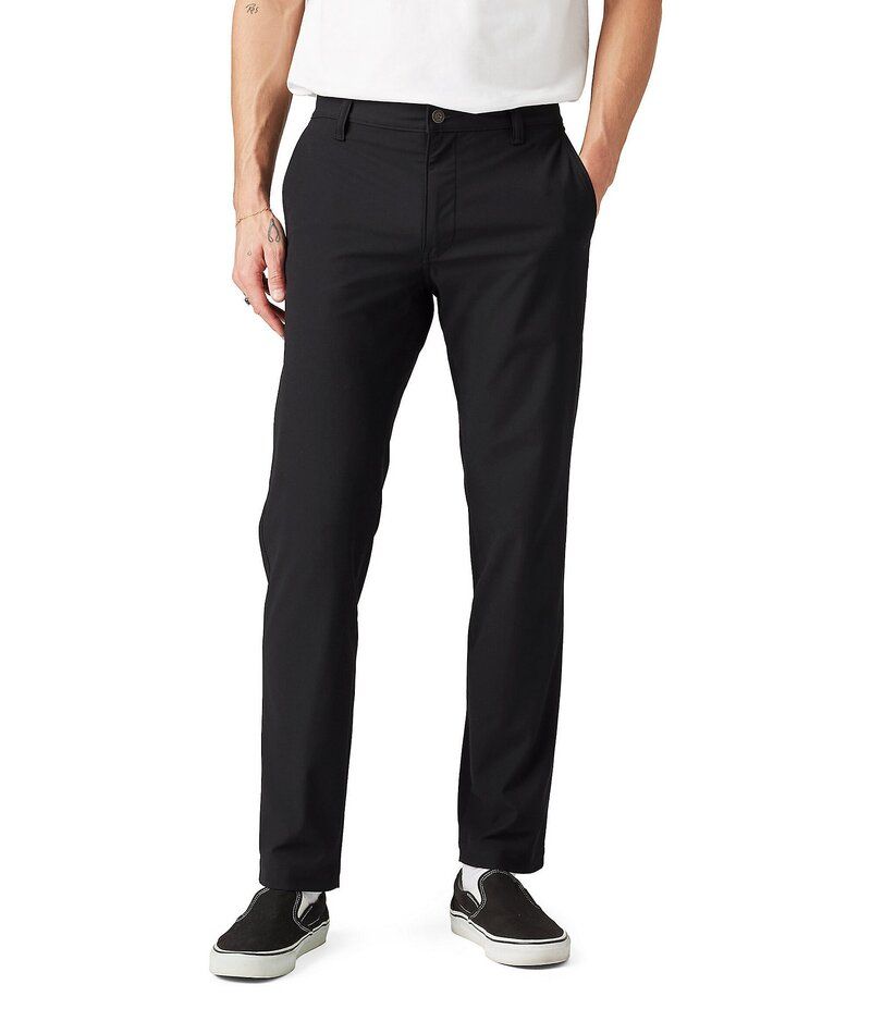 リーバイス メンズ ボトムス カジュアルパンツ レギュラーフィット パンツ LevisR Standard Regular Fit Tapered Tech Chino Pants Black ブラッ