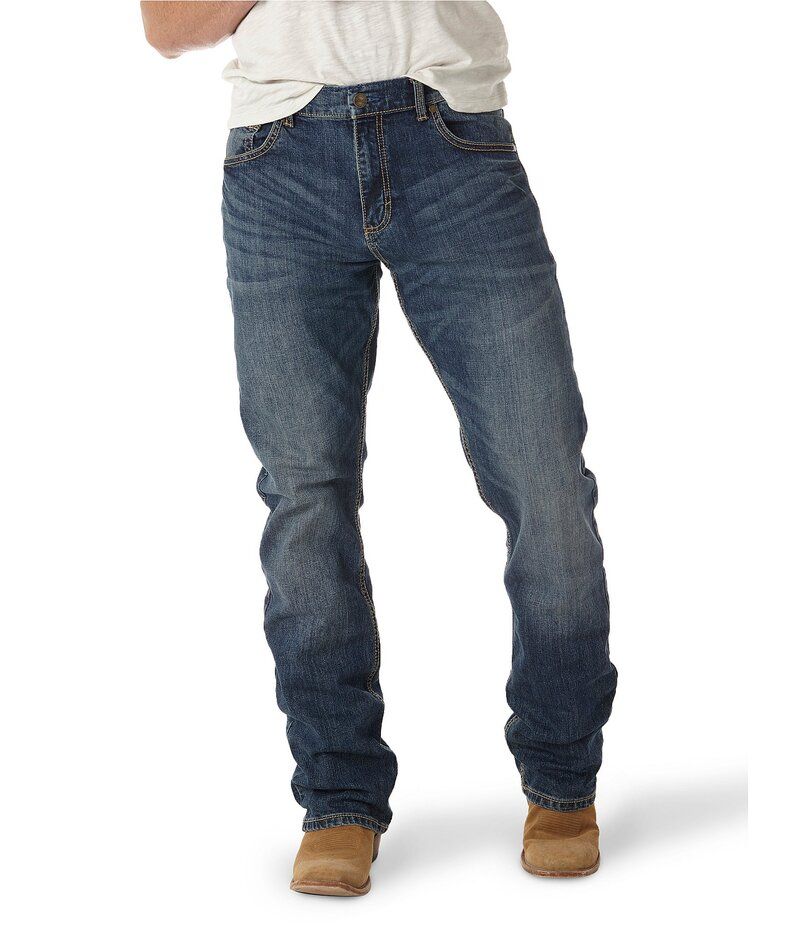 ラングラー メンズ ボトムス デニムパンツ スリムフィット ブーツカット デニム ブーツ ジーンズ WranglerR Slim Fit BootcutLeg Denim Jeans Layton デ