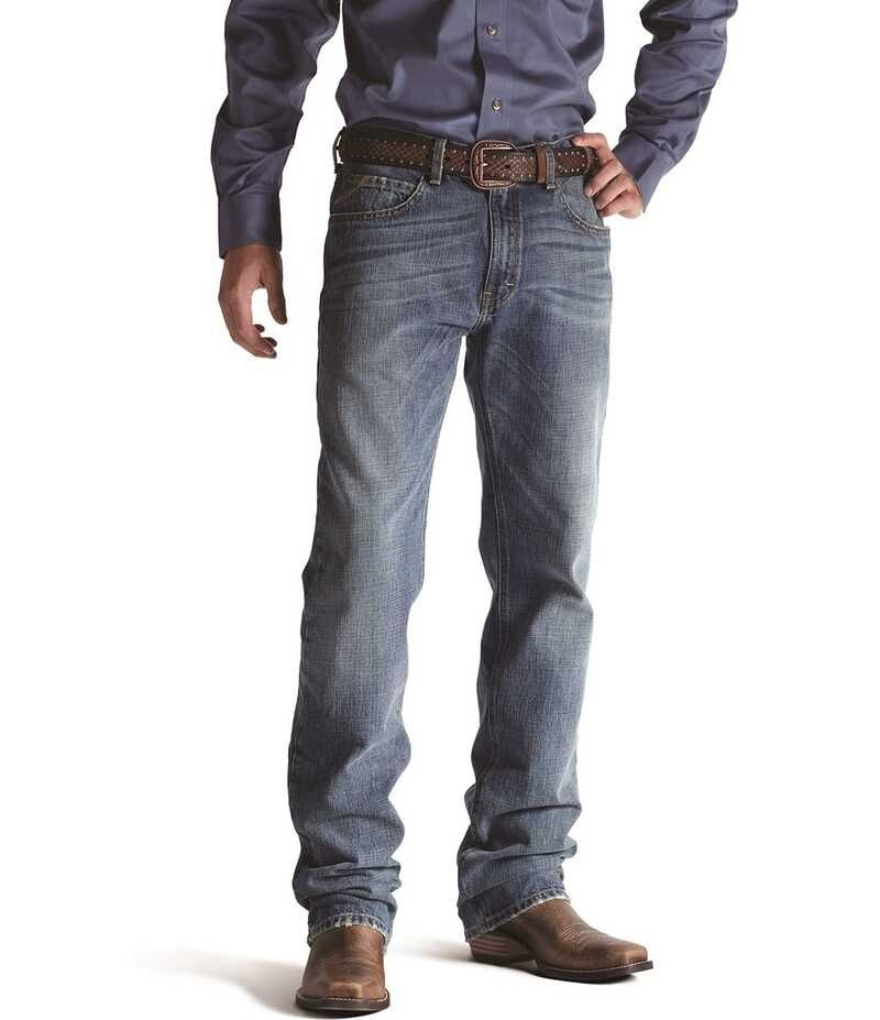 アリアト メンズ ボトムス デニムパンツ ブーツカット ブーツ ジーンズ Ariat M2 Relaxed Bootcut Jeans Indigo インディゴ