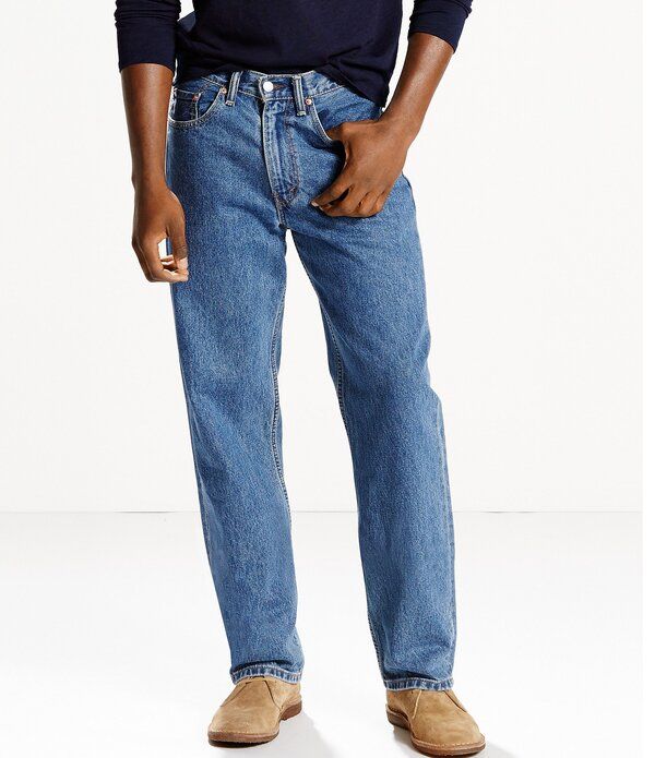 リーバイス メンズ ボトムス デニムパンツ リラックスフィット ストレート ジーンズ LevisR 550 Relaxed Fit Straight Leg Jeans Medium Stonewas
