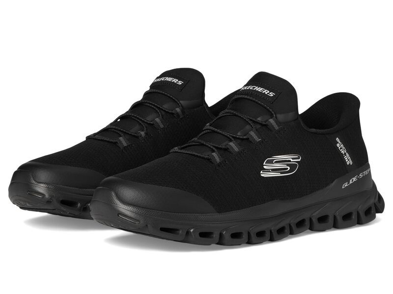 スケッチャーズ メンズ シューズ スニーカー SKECHERS GlideStep Zefyr Hands Free Slipin Black ブラック