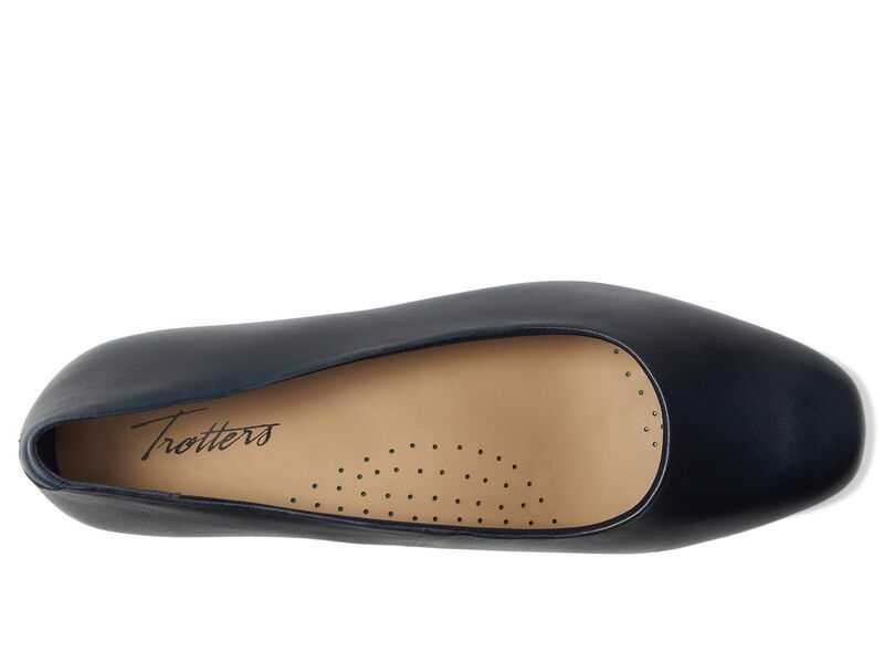 トロッターズ レディース シューズ ヒール Trotters Denisse Navy ネイビー