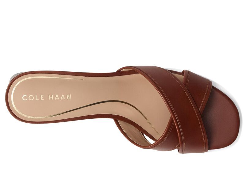 コールハーン レディース シューズ ヒール サンダル Cole Haan Landon Sandals 40mm Dark Cuoio Leat