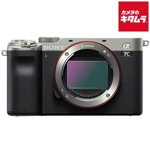【新品】ソニー α7C ボディ シルバー [ILCE-7C S] SONY フルサイズ ミラーレス一眼カメラ 小型軽量 4K動画撮影 Wi-Fi搭載 Vlog 《納期約３－４週間》