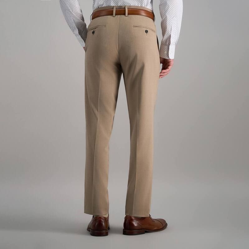 ハガー レディース ボトムス カジュアルパンツ Mens Haggar Smart Wash Repreve SlimFit Suit Pants Taupe トープ ハガー レディース ボトムス カジュアルパンツ Mens Haggar Smart Wash Repreve SlimFit Suit Pants Taupe トープ