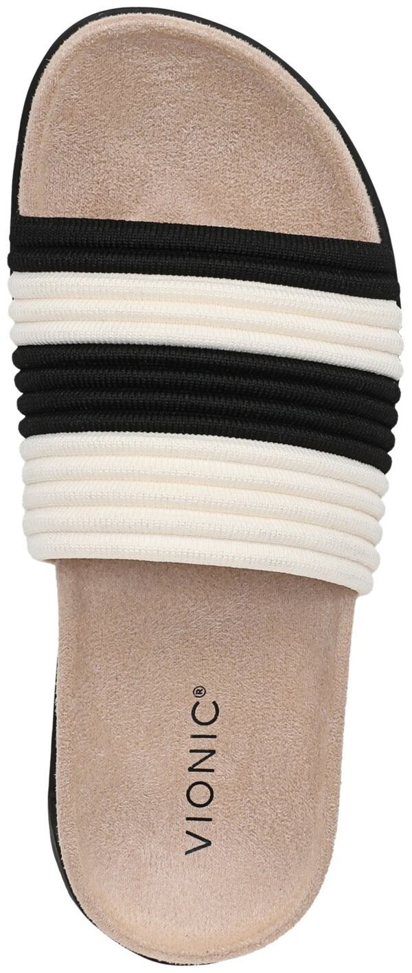 バイオニック レディース シューズ スニーカー ニット Vionic Womens Evie Knit Shoe BlackIvory アイボリー