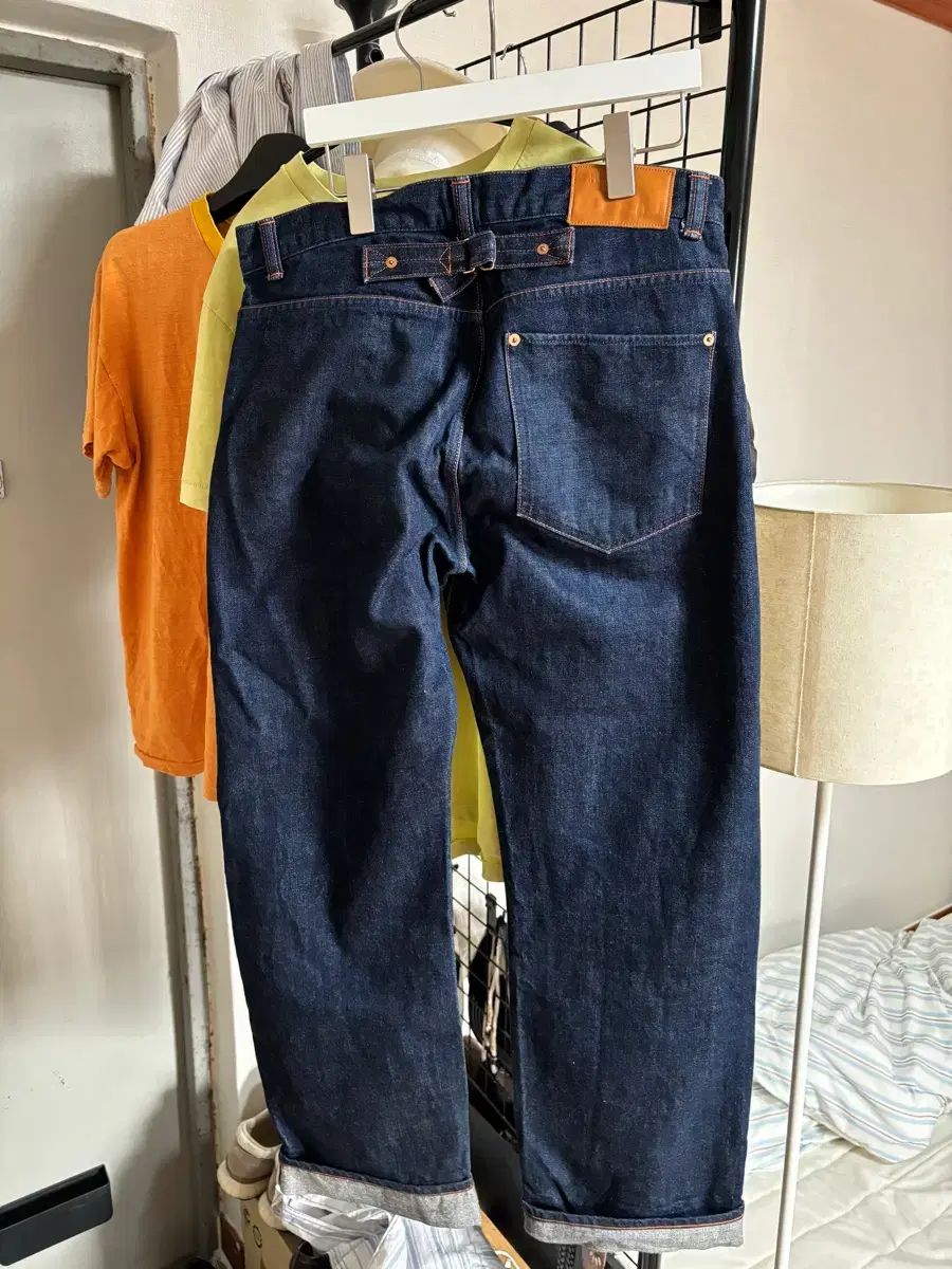 HERITAGE FLOSS（ヘリテイジフロース） シンチバッグ デニム M