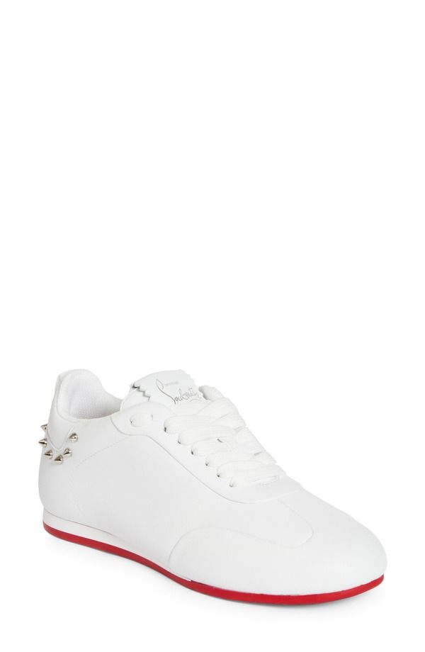 クリスチャン・ルブタン レディース シューズ スニーカー Christian Louboutin Eleonora Sneaker White ホワイト