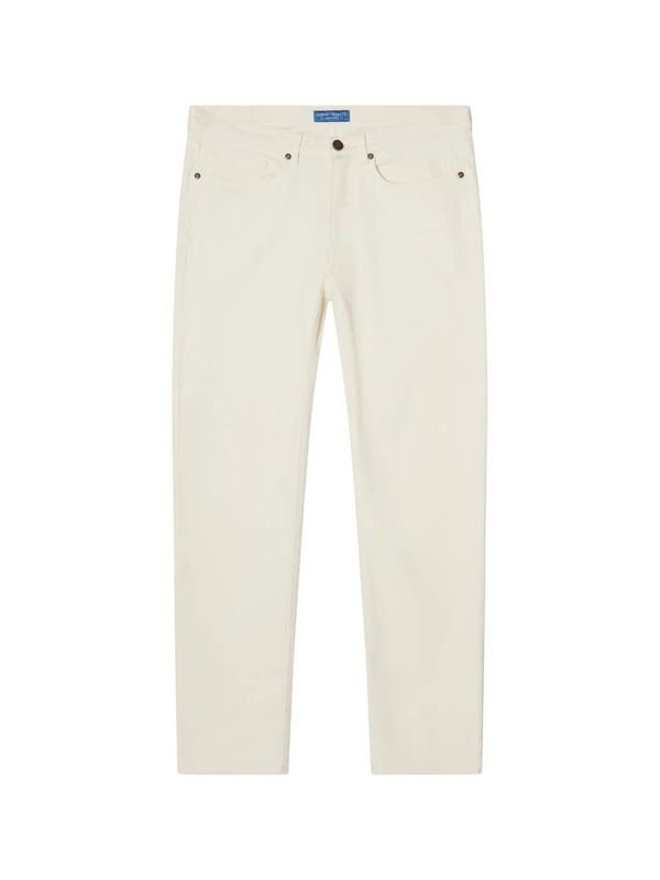ロバート タルボット メンズ ボトムス カジュアルパンツ Robertalbott Hudson Comfort Stretch 5 Pocket Pant Ecru エクリュ