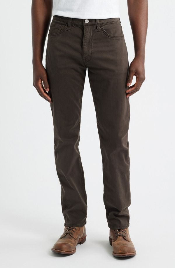 ３４ヘリテージ メンズ ボトムス カジュアルパンツ ストレート 34 Heritage Courage Straight Leg Twill Pants Brunette Twill