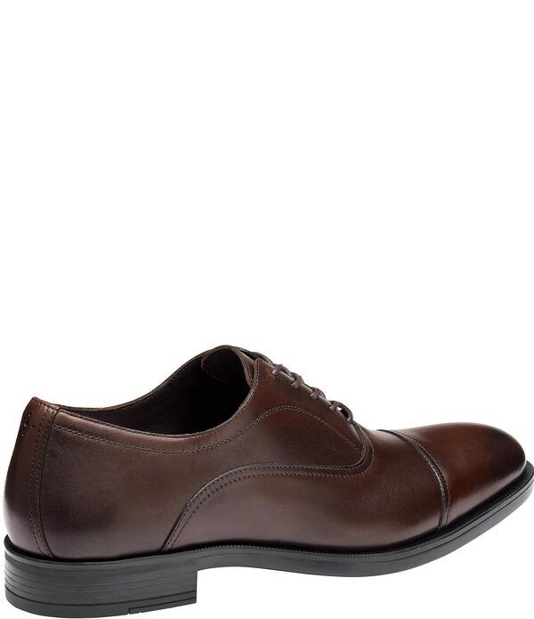 ジョンストンアンドマーフィー メンズ シューズ オックスフォード キャップ レザー Johnston Murphy Mens Conlin Leather Cap Toe Oxfords Espres
