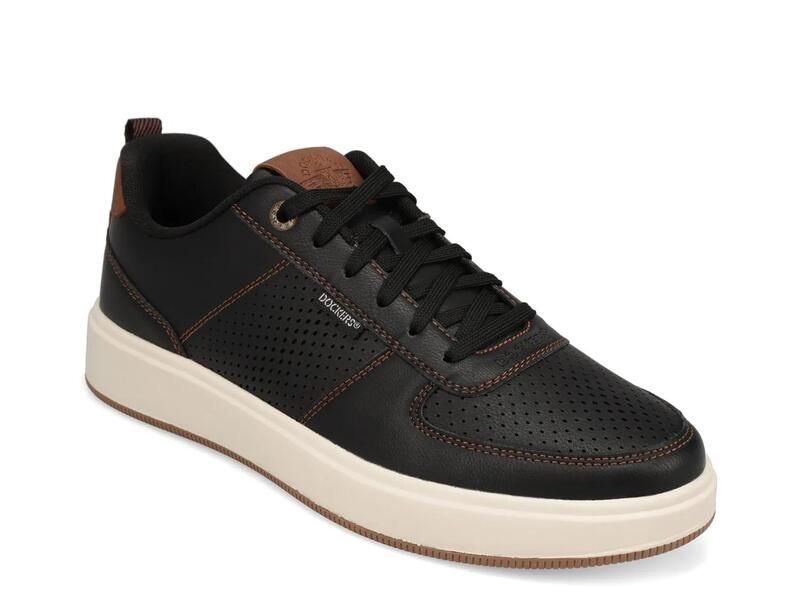 ドッカーズ メンズ シューズ スニーカー DockersOvertime Laser Sneaker Black ブラック