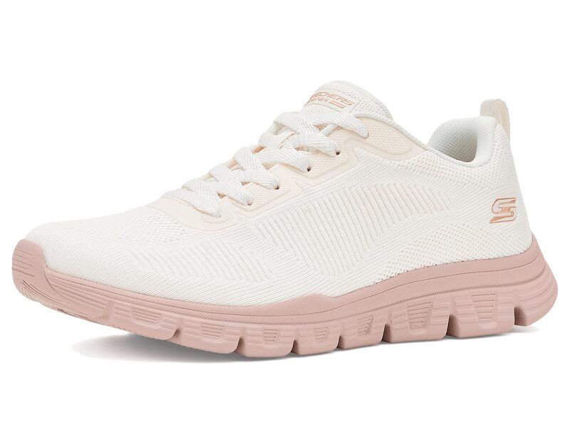 スケッチャーズ レディース シューズ スニーカー BOBS from SKECHERS Bobs B Lite WhitePink ホワイト