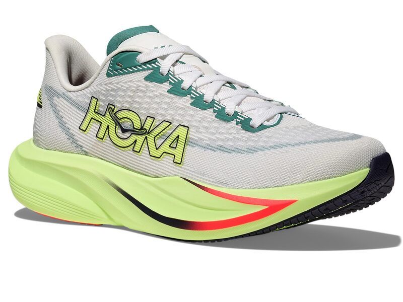 ホカオネオネ メンズ シューズ スニーカー Hoka Mach 7 FrostNeon Yuzu