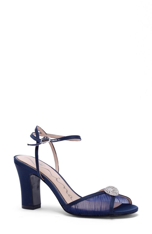 ニナ レディース シューズ ヒール サンダル アンクル Ninallyce Ankle Strap Sandal Navy ネイビー
