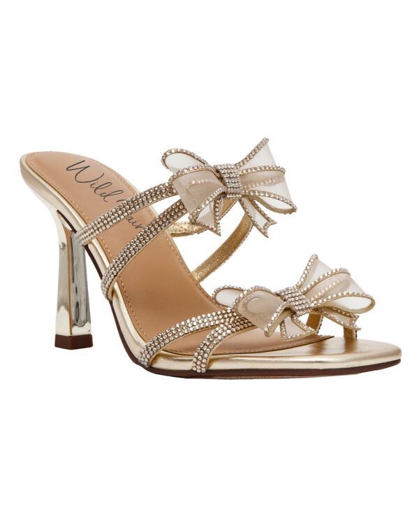 ワイルド ペアー レディース シューズ スリッポン・ローファー サンダル Wild Pair Womens Lucienne SlipOn Bow Sandals Macys Exclusive Go