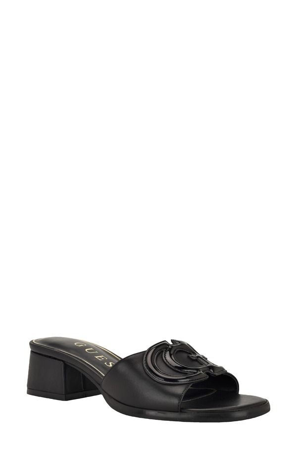 ゲス レディース シューズ ヒール サンダル GUESS Cerinna Block Heel Sandal Black 001 ブラック