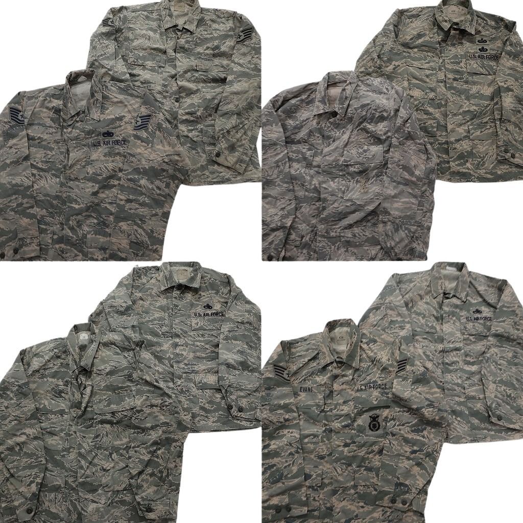 古着卸 まとめ売り ミリタリー フィールドジャケット 8枚セット ( メンズ 44/42 ) BDUジャケット AIRFORCE 中古 古着 NF4245 8,323円