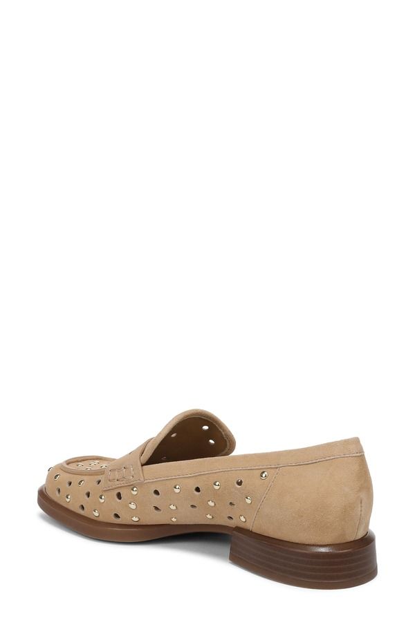 27 エディット ナチュラライザー レディース シューズ スリッポン・ローファー 27 EDIT Naturalizer Haven Perforated Loafer Dune Dustan タン｜詳細画像