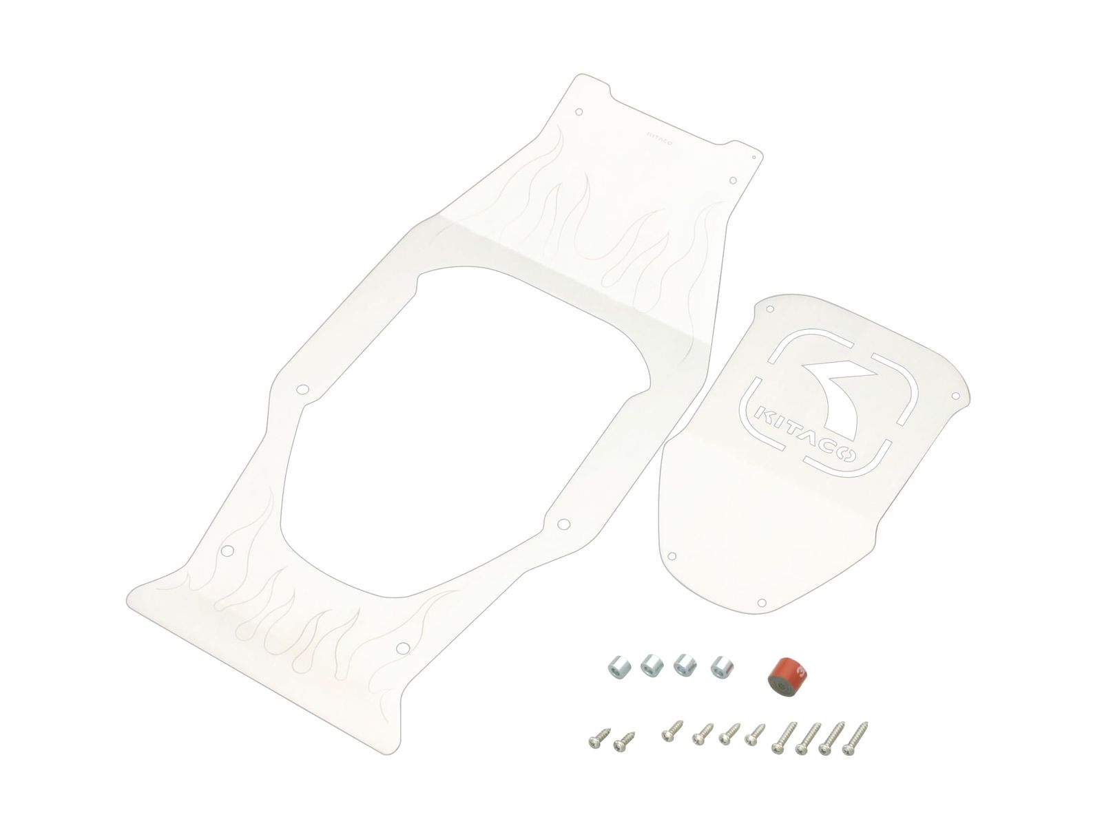 新品 キタコ(KITACO) アンダーカーゴ ズーマーX シルバーアルマイト 687-1155000
