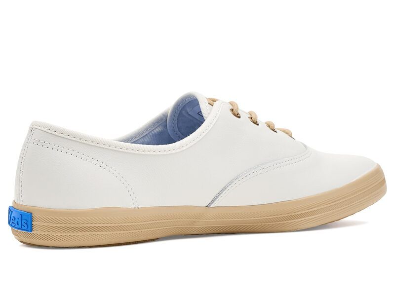 ケッズ レディース シューズ スニーカー レース Keds Champion Luxe LaceUp SnowhiteIrish Cream Leather ホワイト