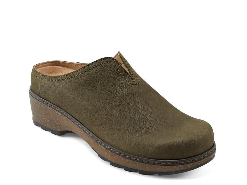 アース レディース シューズ サンダル EarthKolia Clog Dark Green グリーン