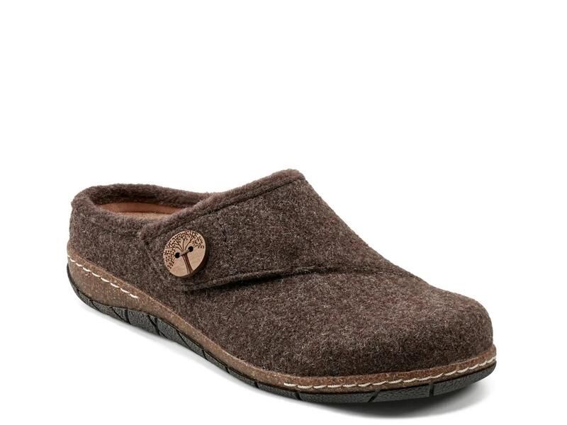 アース レディース シューズ サンダル EarthEzra Clog Dark Brown ブラウン