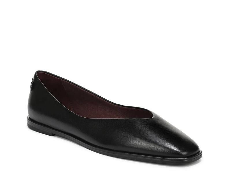 フランコサルト レディース シューズ パンプス Franco SartoTesia Flat Black Leather ブラック