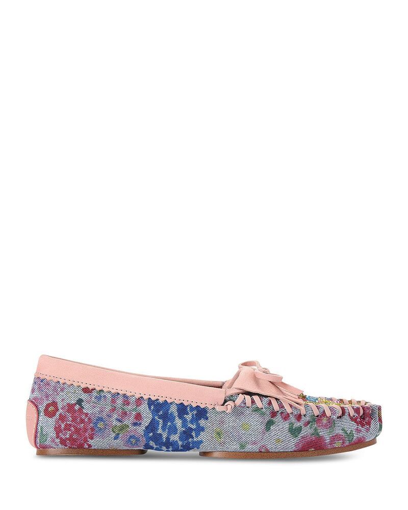 カートジェイガーロンドン レディース シューズ スリッポン・ローファー KURT GEIGER LONDON Womens Beaded Moccasin Loafers LightPastel
