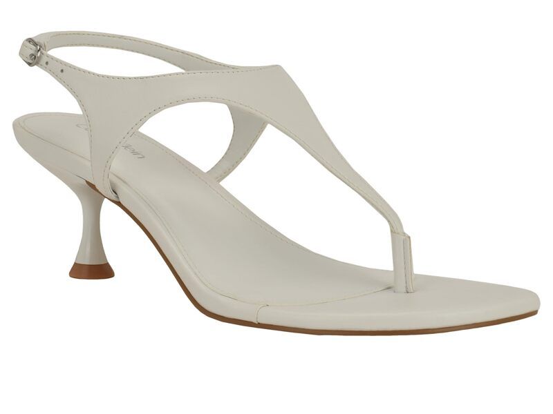 カルバンクライン レディース シューズ ヒール Calvin Klein Portia White ホワイト