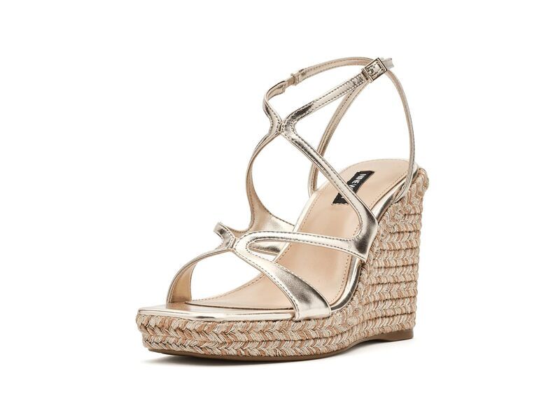 ナインウェスト レディース シューズ ヒール Nine West Adriane Gold ゴールド