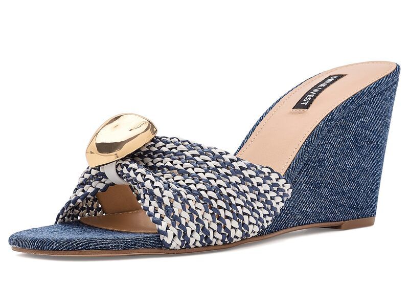 ナインウェスト レディース シューズ ヒール Nine West Nessla CreamDenim クリーム