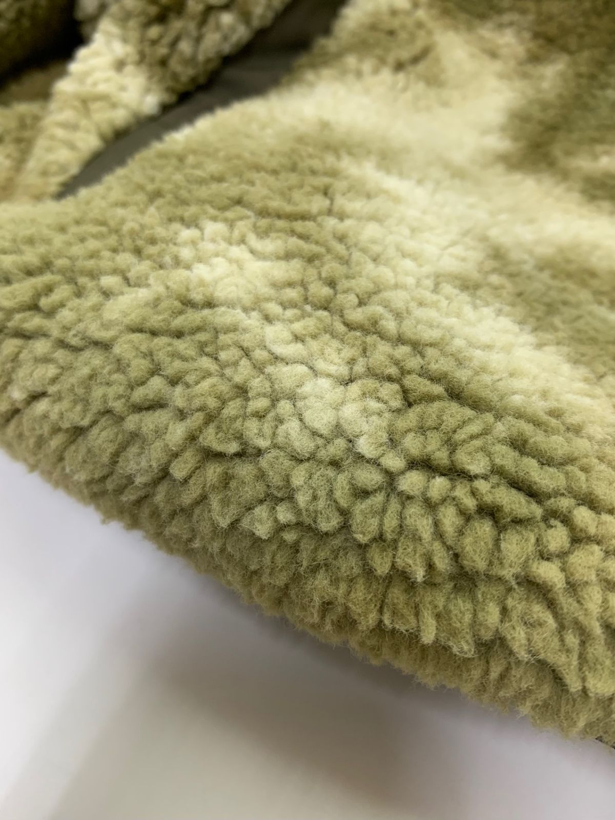 Barbour Moor Fleece Tie Dye - MOOR TIE DYE JACKET Khaki Print