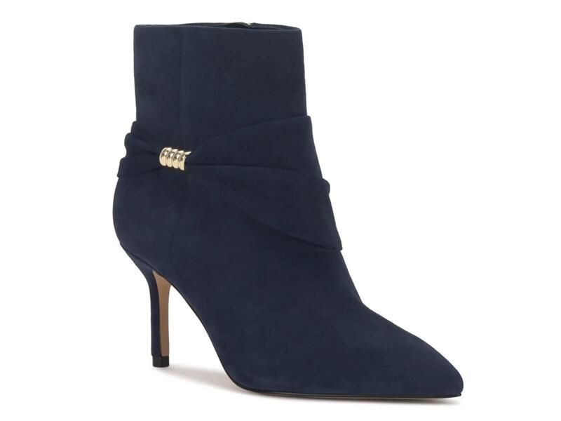 ヴィンスカムート レディース シューズ ブーツ・レインブーツ Vince CamutoMurlea Bootie Navy ネイビー