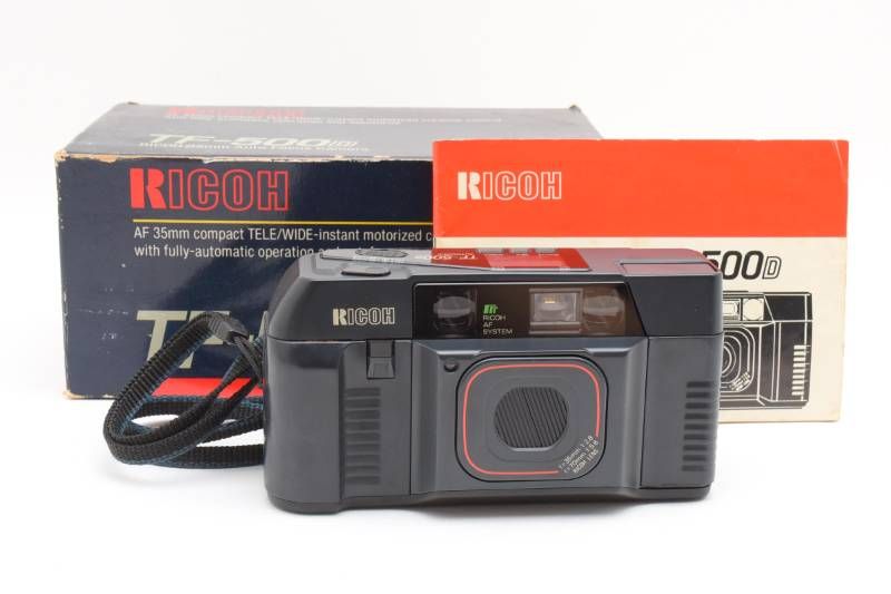 実用光学美品 箱あり希少 Ricoh リコー TF-500D コンパクトフィルム