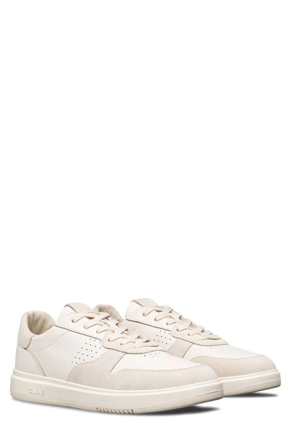 クラエ メンズ シューズ スニーカー CLAE Mosesneaker Triple Off White Leather オフホワイト