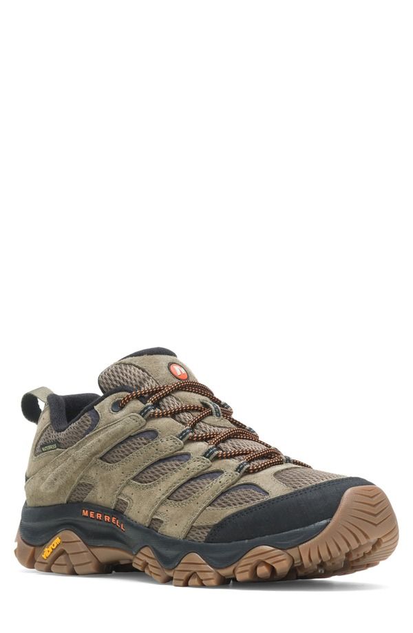 メレル メンズ シューズ スニーカー Merrell Moab 3 Waterproof Hiking Shoe Olive Gum オリーブ